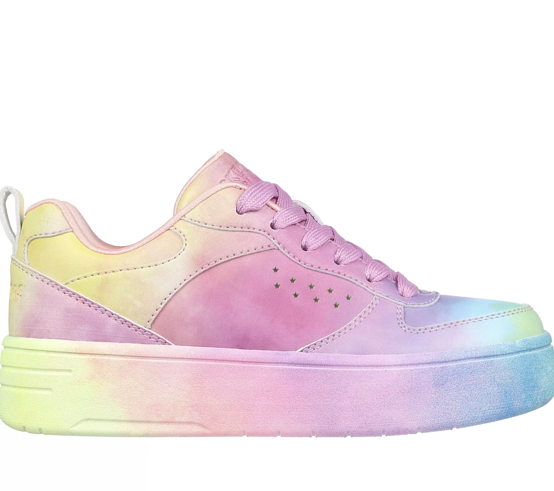 Kind SKECHERS Schnrer*Court High - Electric Remix