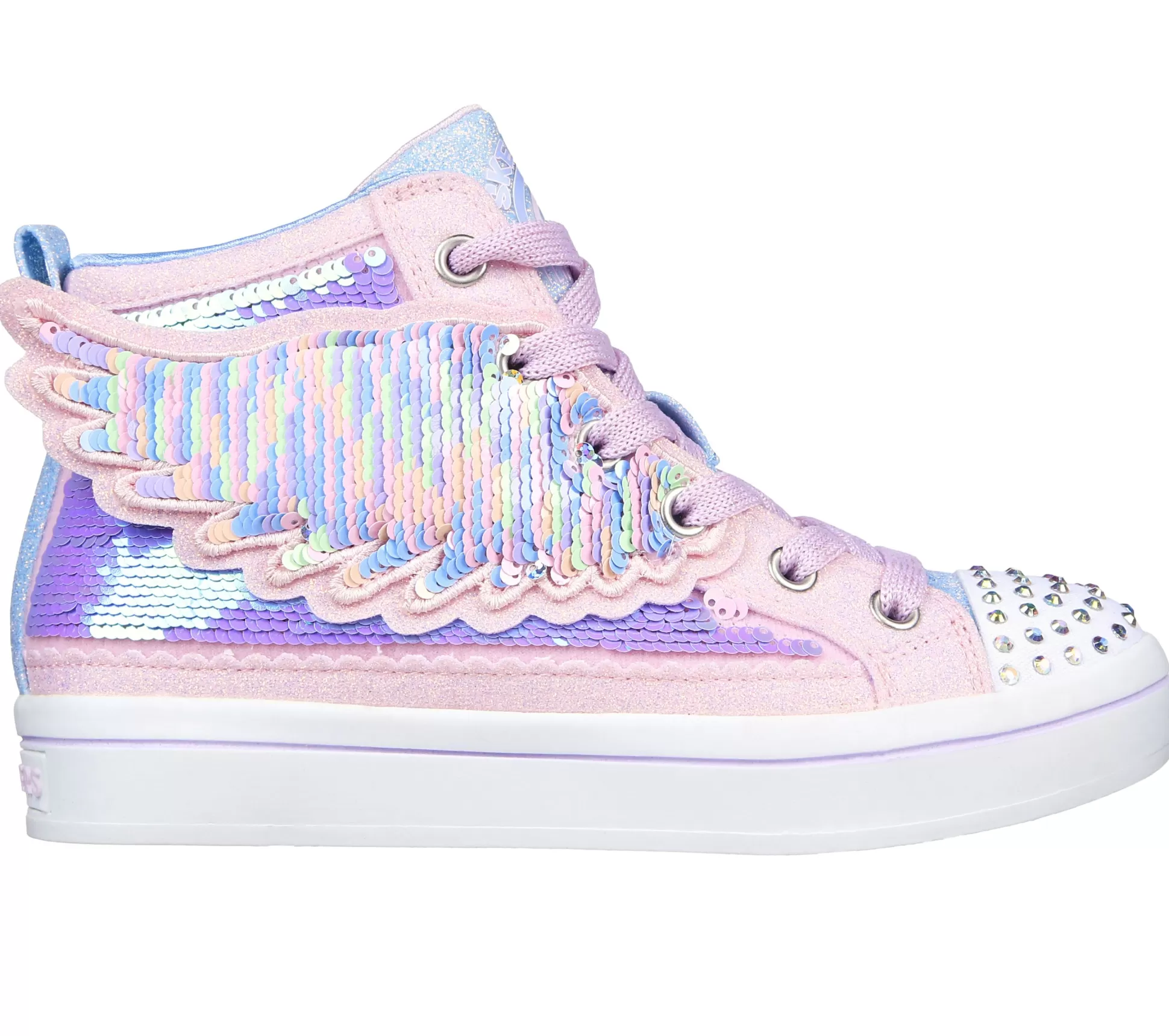 Kind SKECHERS Schnrer*Flip Kicks: Twi-Lites 2.0 - Wing Brights
