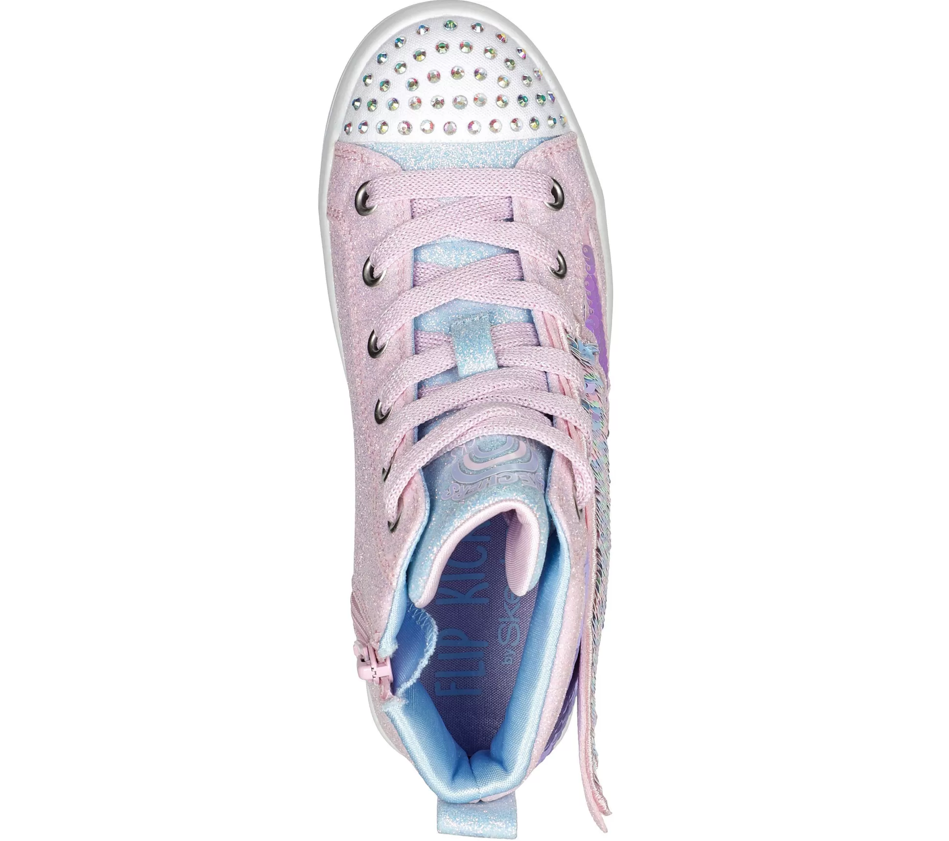 Kind SKECHERS Schnrer*Flip Kicks: Twi-Lites 2.0 - Wing Brights