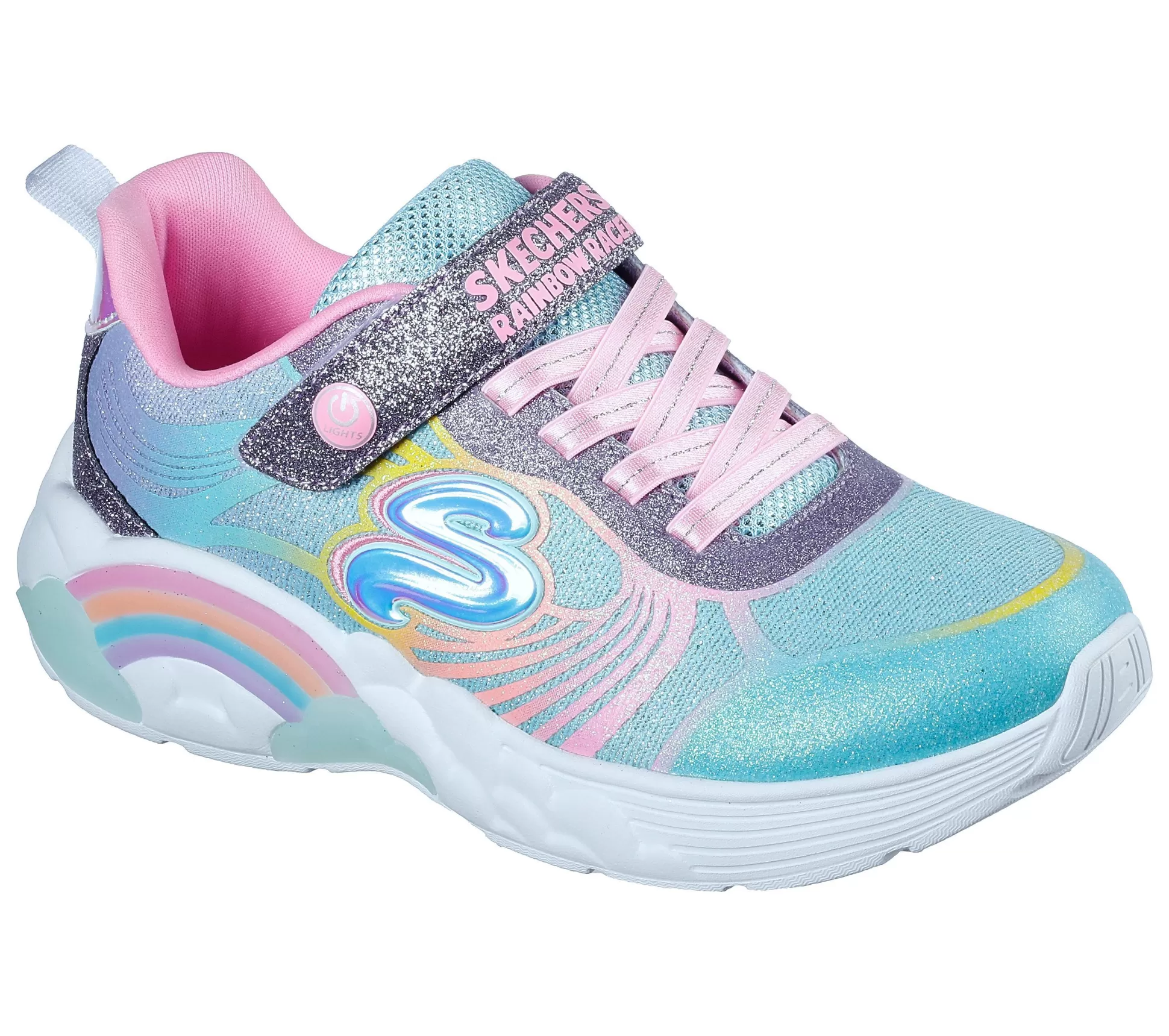 Kind SKECHERS Light Up*Rainbow Racer - Nova Blitz
