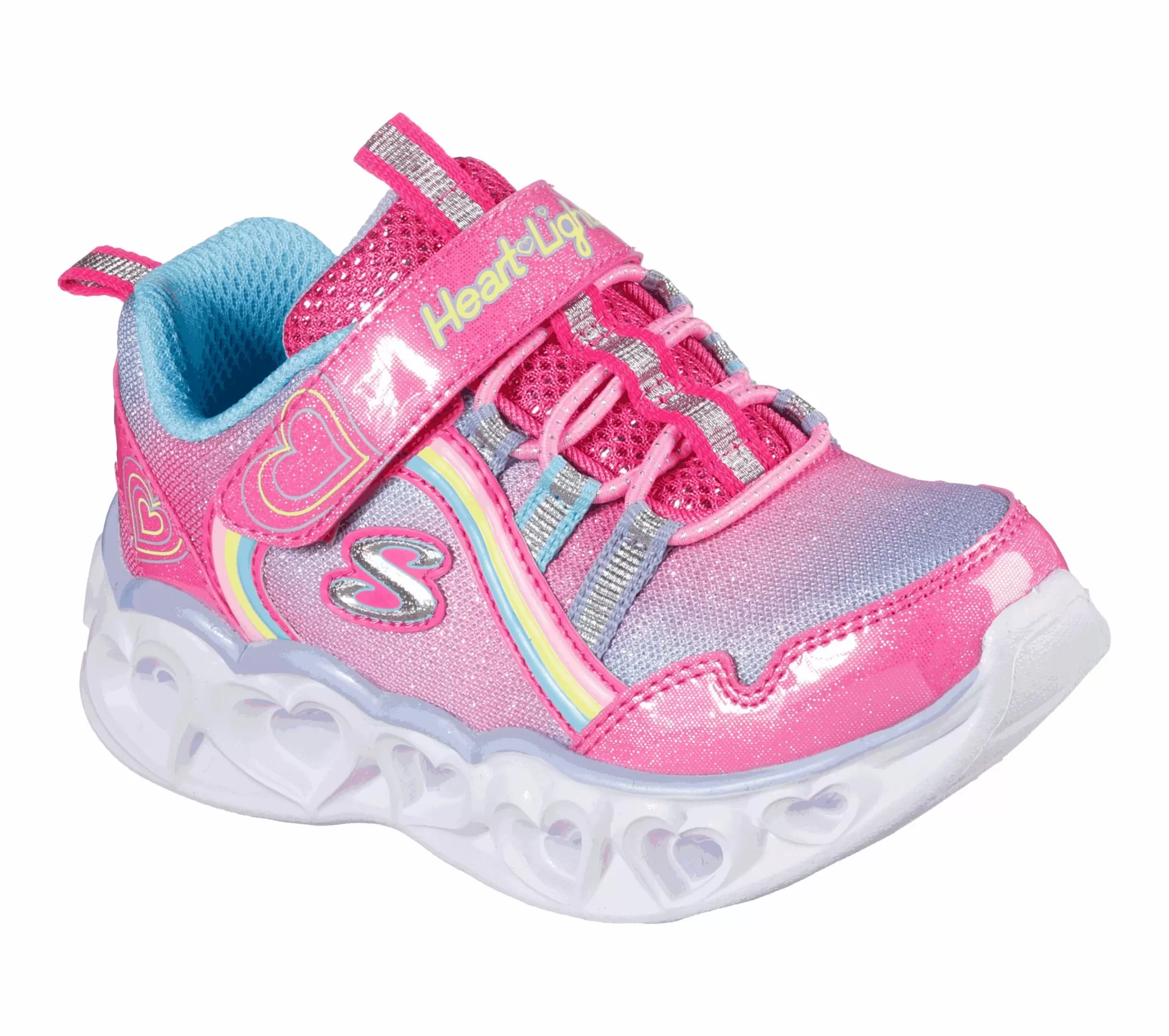 Kind SKECHERS Light Up*S Lights: Heart Lights - Rainbow Lux