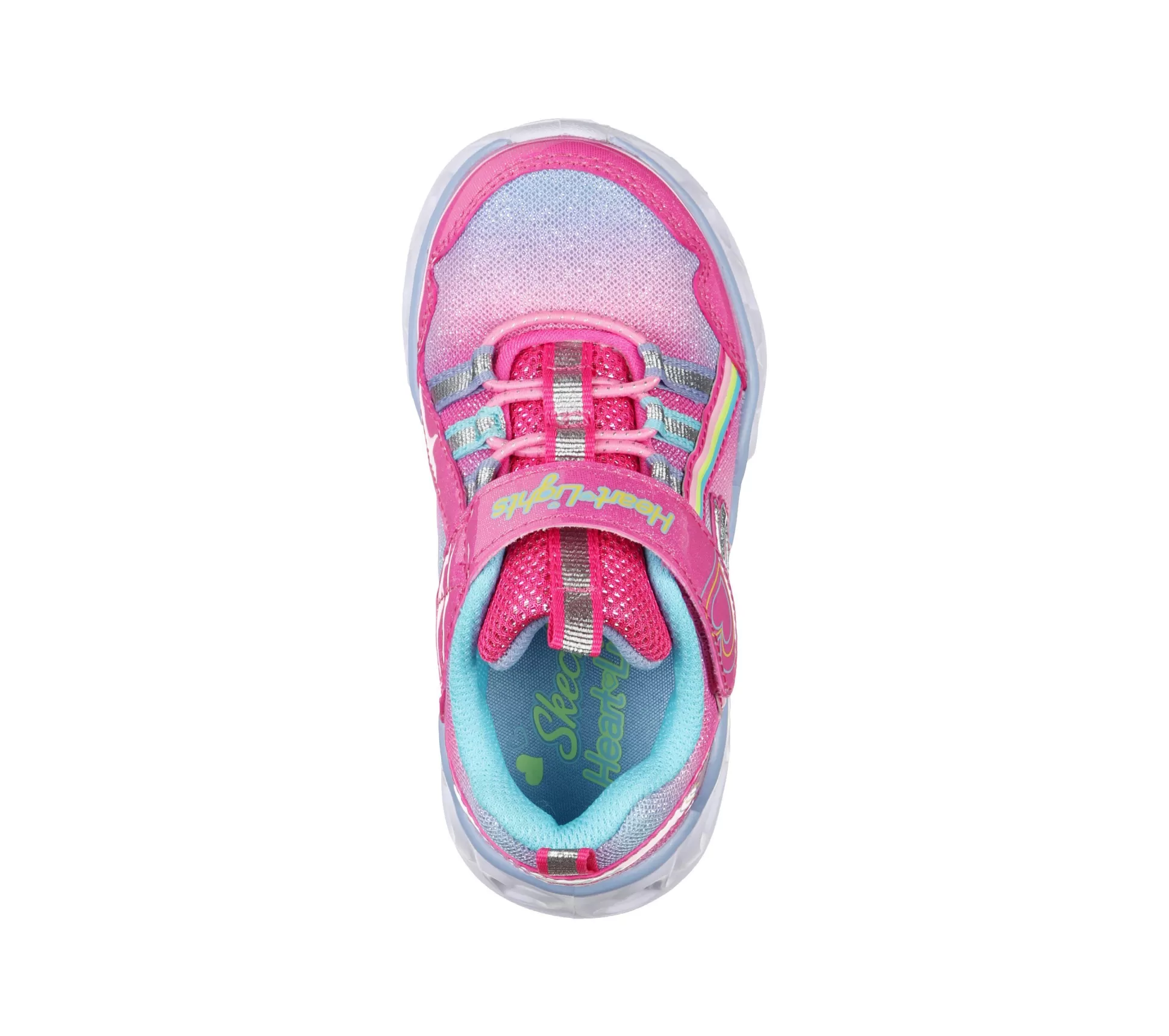 Kind SKECHERS Light Up*S Lights: Heart Lights - Rainbow Lux