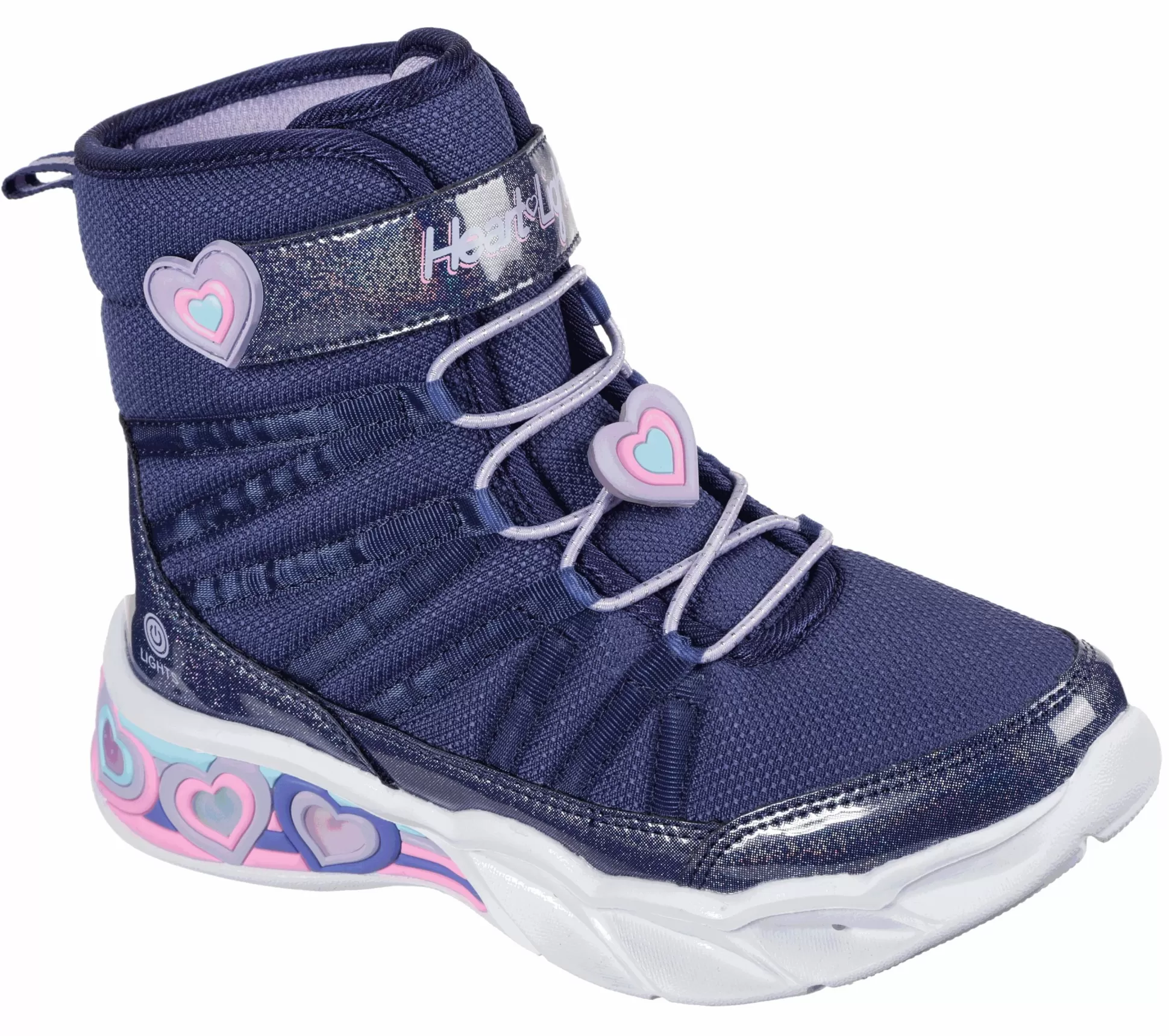 Kind SKECHERS Stiefel*S Lights: Sweetheart Lights - Love To Shine