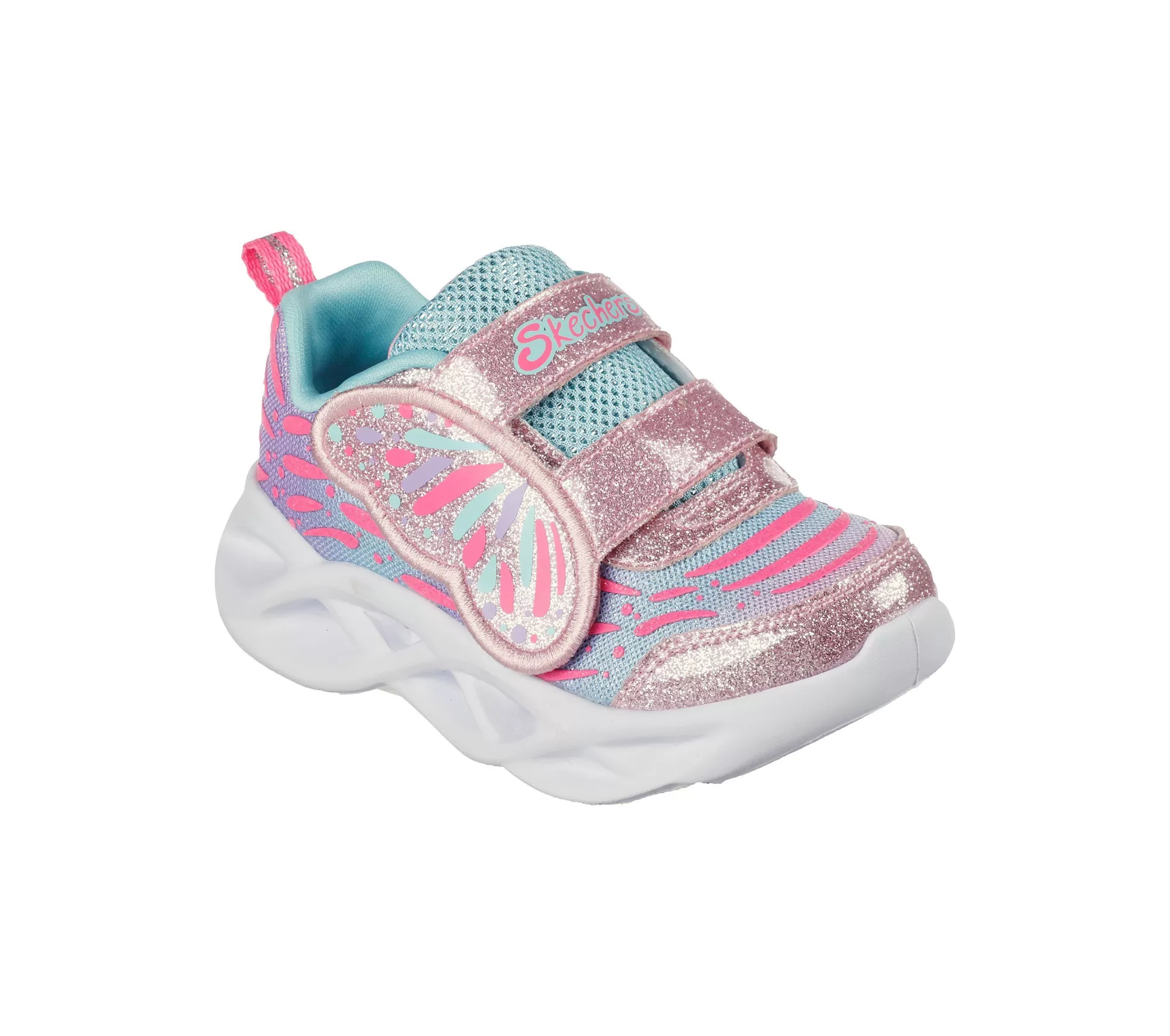 Kind SKECHERS Light Up*S Lights: Twisty Brights - Wingin' It
