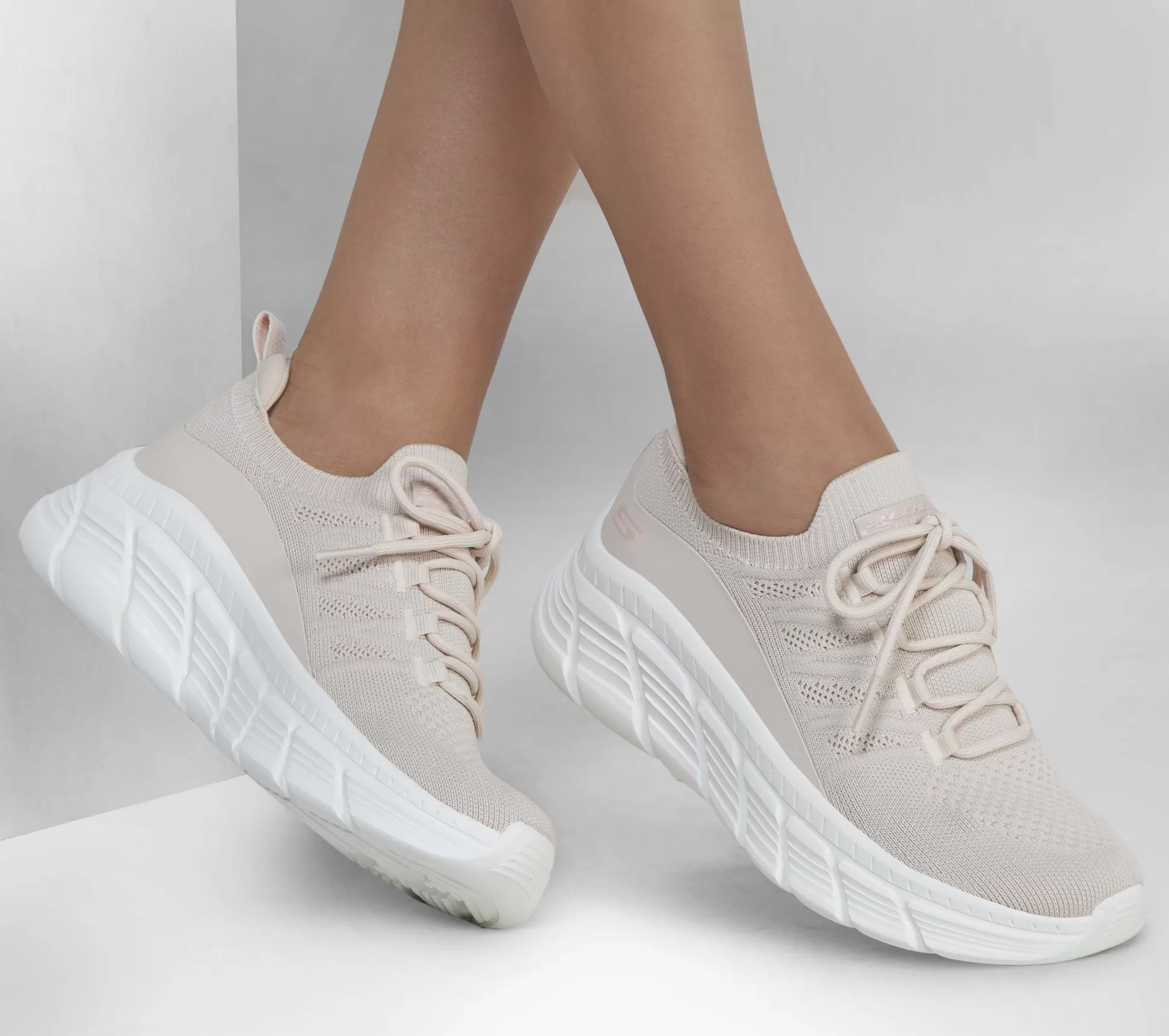 Frauen SKECHERS * Bobs Sport B Flex Hi - Leveled Ground