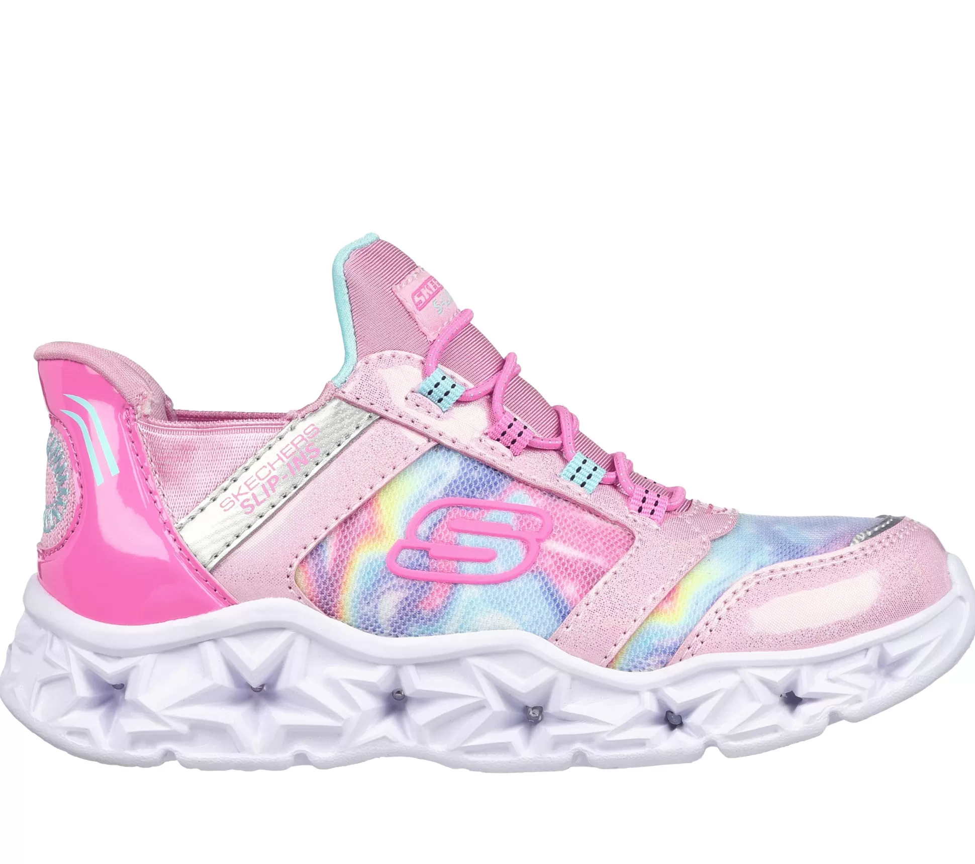 Kind SKECHERS Slip-Ons* Slip-Ins: Galaxy Lights - Tiedye Takeoff